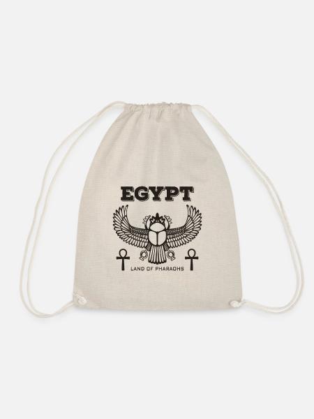 Ägypten Egypt Land of Pharaohs Geschenk - Turnbeutel - Natur