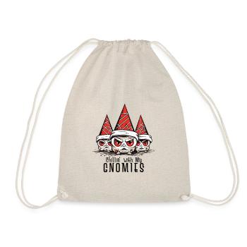 Cillin avec mes Gnomies Nains Gnomes Noël - Sac de sport léger - nature - Devant