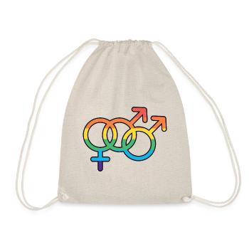 Bi Male Spirit - Turnbeutel - Natur - Vorne