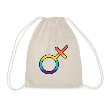 Trans Male Pride - Turnbeutel - Natur - Vorne