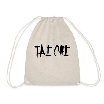 Tai Chi - Turnbeutel - Natur - Vorne