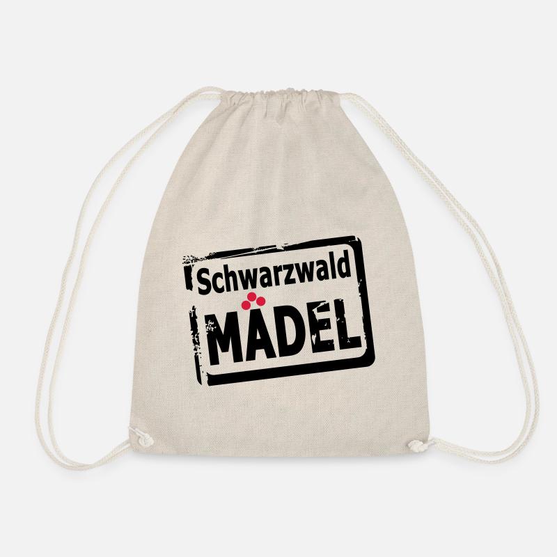 Schwarzwaldmädel - Turnbeutel - Natur