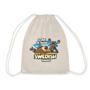 L’orignal frissonne en Suède Scandinavie - Sac de sport léger - nature - Devant