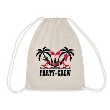 18 Party Crew Insel Urlaub Sex Boys Girls on Tour - Turnbeutel - Natur - Vorne