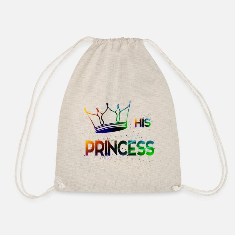 His Princess - Sac de sport léger - nature