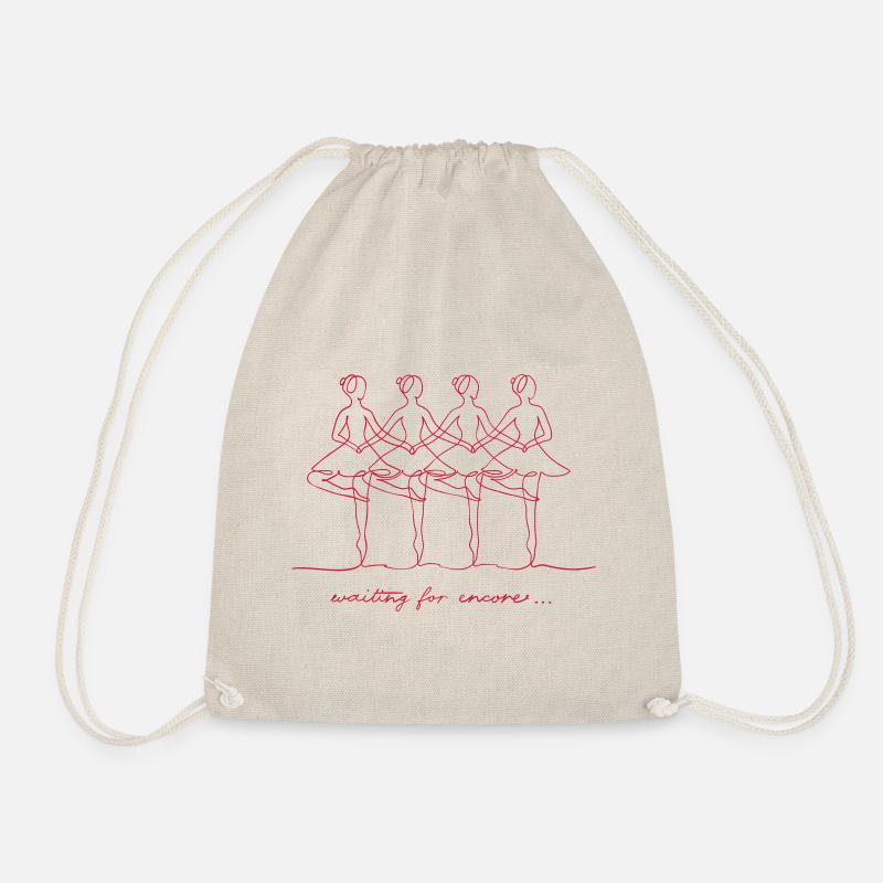 Swan Lake Protocol - Drawstring Bag - nature