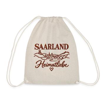 Saarland Heimatliebe - Turnbeutel - Natur - Vorne
