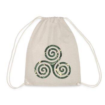keltisches symbol triskele e 226 - Turnbeutel - Natur - Vorne