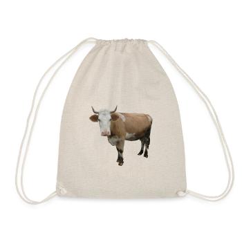 Vache - Sac de sport léger - nature - Devant