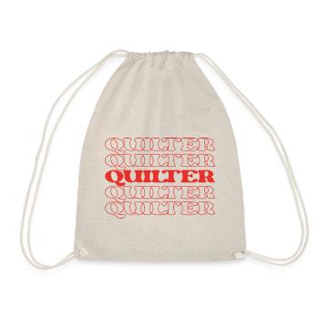 Quilter Needleworker Quilt Maker Quilt Expert - Sac de sport léger - nature - Devant
