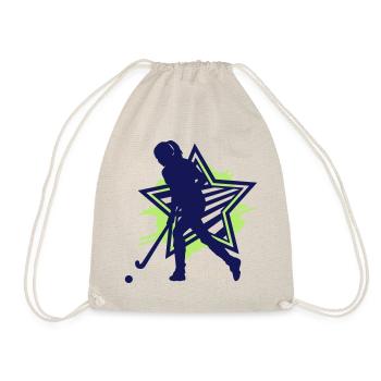 Hockey fille - Sac de sport léger - nature - Devant