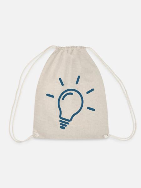 Lampe - Lamp - Turnbeutel - Natur