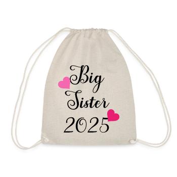Grande sœur en devenir 2025 - Sac de sport léger - nature - Devant