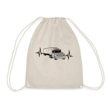 pouls fréquence cardiaque camion wagon télécommande - Sac de sport léger - nature - Devant