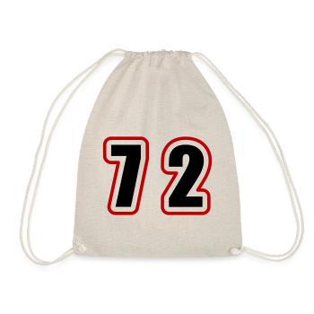 72 Number College - Drawstring Bag - nature - Front