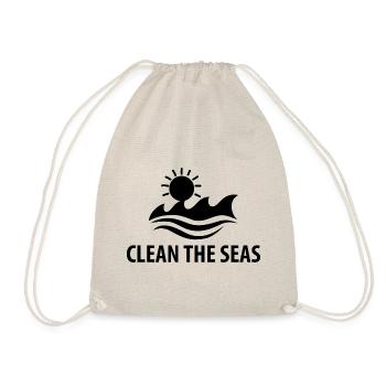 Nettoie les mers - Sac de sport léger - nature - Devant