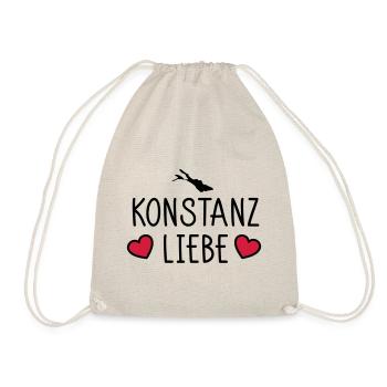 Konstanz Liebe - Turnbeutel - Natur - Vorne