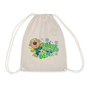 Talking Ben 100% Genius - Turnbeutel - Natur - Vorne