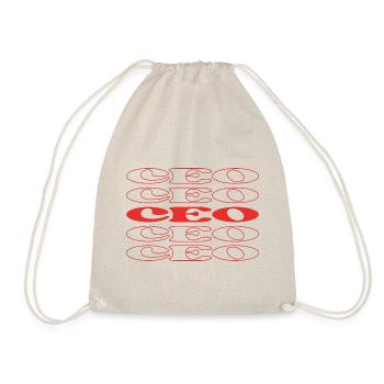 CEO Chief Executive Officer Chief Executive Chief - Drawstring Bag - nature - Front