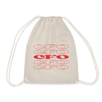 CFO Chief Financial Officer Financial Director - Drawstring Bag - nature - Front