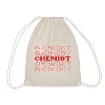 Chemiker, Forscher, Gelehrter, Forschungsexperte, Experte - Turnbeutel - Natur - Vorne