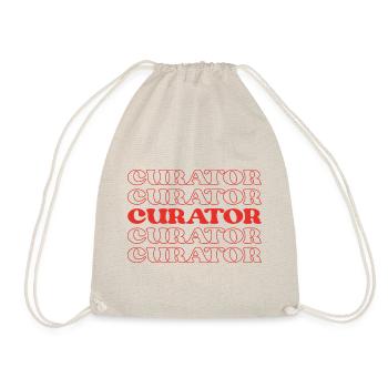 Curator Keeper Custodian Conservator Archivist - Drawstring Bag - nature - Front