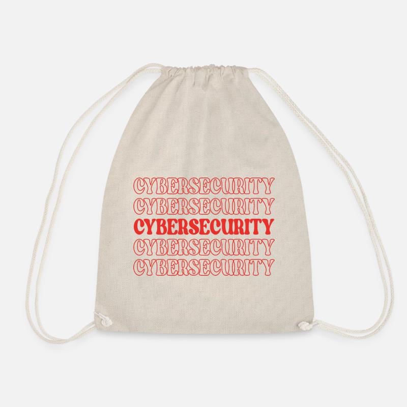 Cybersecurity It Security Internet Security - Drawstring Bag - nature