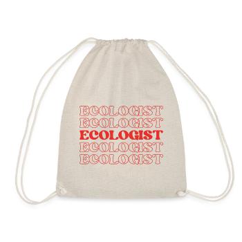 Ecologist Environmentalist Conservationist - Drawstring Bag - nature - Front