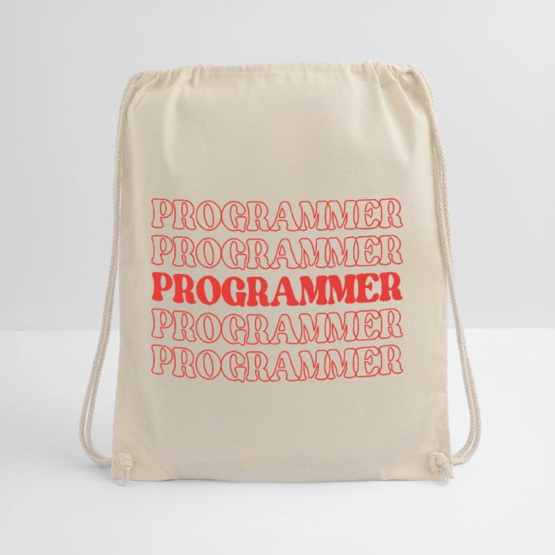 Programmer Coder Developer Coder Software Engineer Drawstring Bag