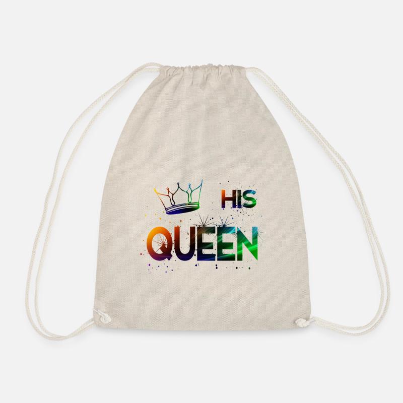 His Queen - Turnbeutel - Natur