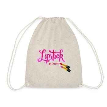 Lipstick in love - Drawstring Bag - nature - Front