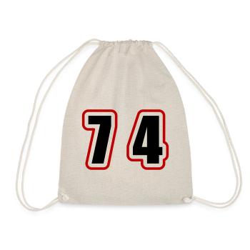 74 Number College - Drawstring Bag - nature - Front
