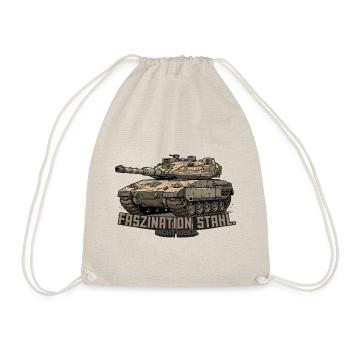 Merkava Panzer – Faszination Stahl. Nicht Krieg. - Turnbeutel - Natur - Vorne
