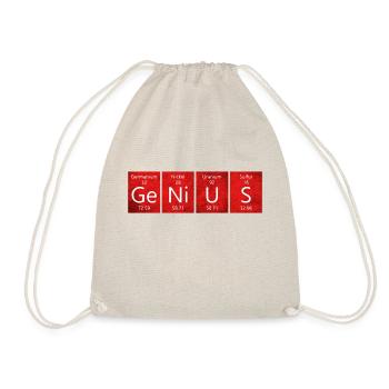Chimie Ge-Ni-US (génie) - Sac de sport léger - nature - Devant