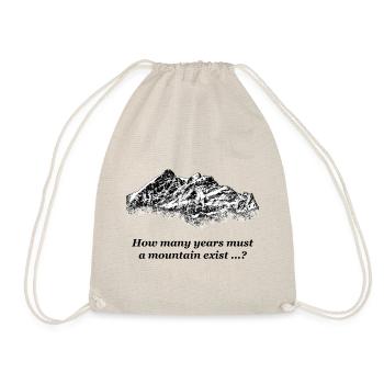 Dylan - Mountain - Drawstring Bag - nature - Front