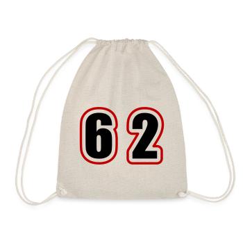 62 Number College - Drawstring Bag - nature - Front