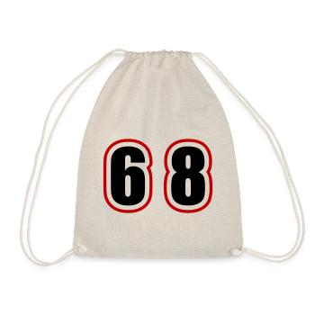 68 Number College - Drawstring Bag - nature - Front