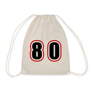 80 Number College - Drawstring Bag - nature - Front