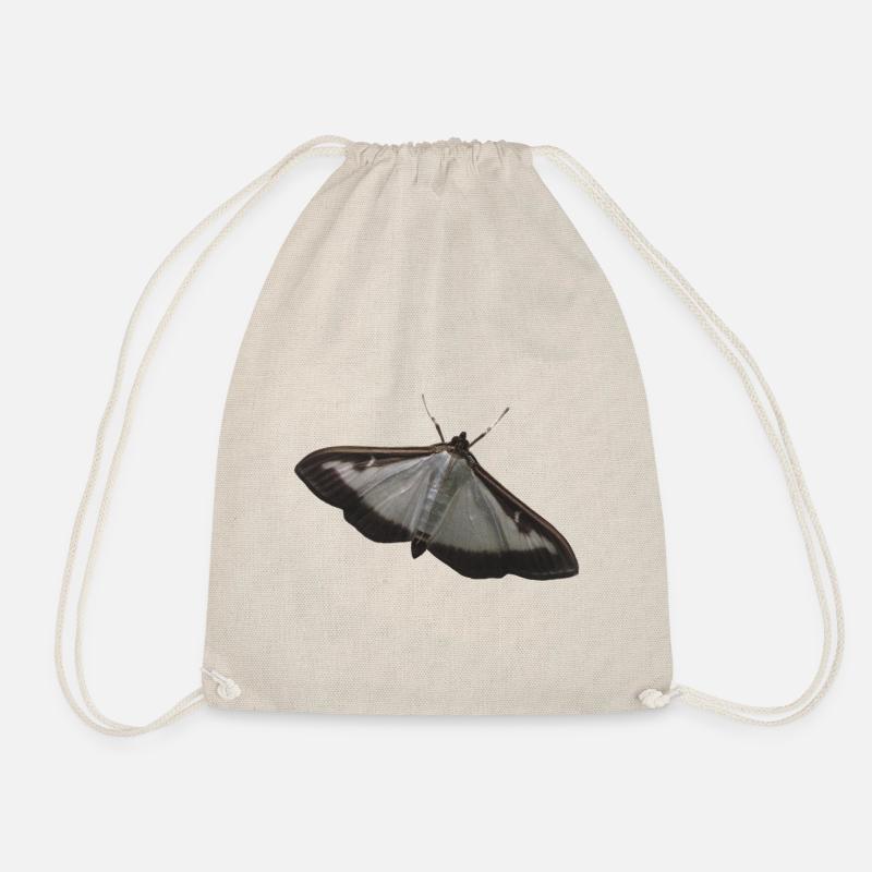 box tree moth - Drawstring Bag - nature