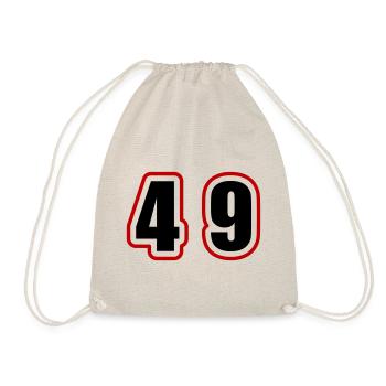 49 Number College - Drawstring Bag - nature - Front