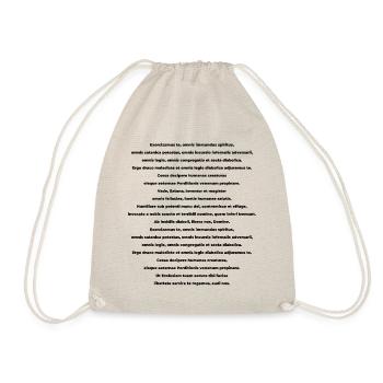 Exorcizamus - Drawstring Bag - nature - Front