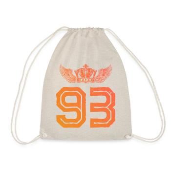 93 Couronne numérique - Sac de sport léger - nature - Devant