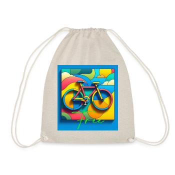 Bike - Turnbeutel - Natur - Vorne