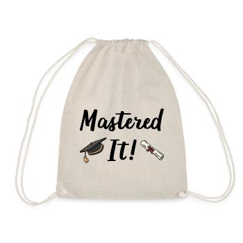 Mastered It I - Drawstring Bag - nature - Front