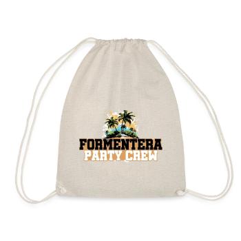 Vacances de l’équipage de fête de Formentera - Sac de sport léger - nature - Devant