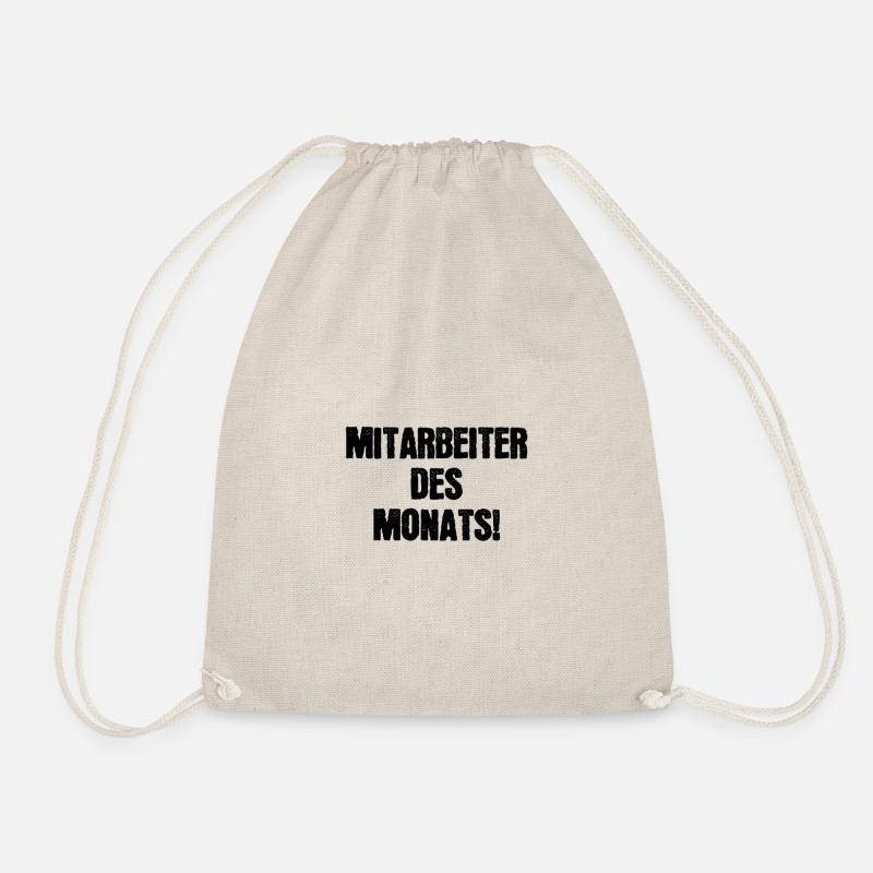 Mitarbeiter des Monats - Turnbeutel - Natur
