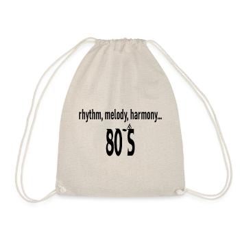 Music 80 - Drawstring Bag - nature - Front