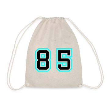 85 Symbole numérique - Sac de sport léger - nature - Devant