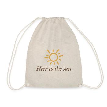 Erbe der Sonne. Erbe der Sonne - Turnbeutel - Natur - Vorne