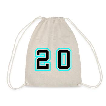 Symbole de 20 chiffres - Sac de sport léger - nature - Devant
